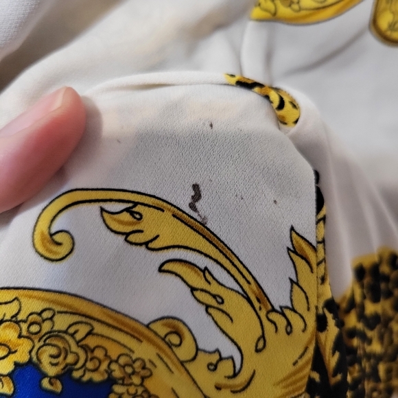 PLUS SCARF PRINTED OVERSIZED SHIRT size 16 - Picture 6 of 7